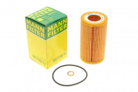 Фільтр оливний MANN-FILTER MANN (Манн) HU 718/1 Z