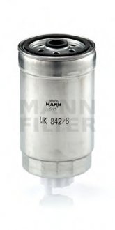 Топливный фильтр MANN (Манн) WK 842/8 (фото 1)