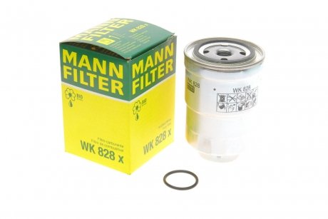 Топливный фильтр MANN (Манн) WK 828 X (фото 1)