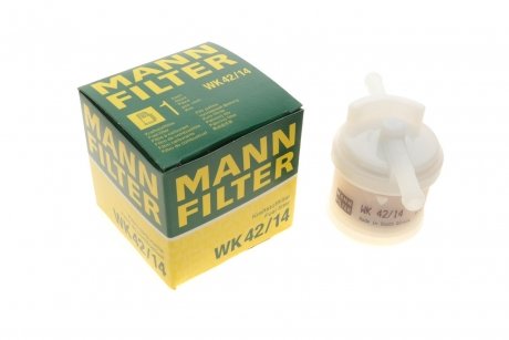 Фільтр паливний бензиновий -FILTER MANN (Манн) WK 42/14 (фото 1)