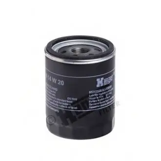 Фільтр масляний Ford Fiesta/Escort/Mondeo 1.8D/TD 88-00 FILTER HENGST H14W20