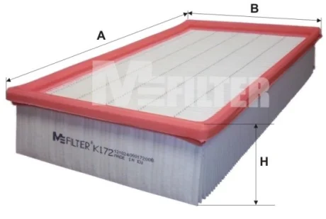 Фільтр повітряний M-FILTER MFILTER K172