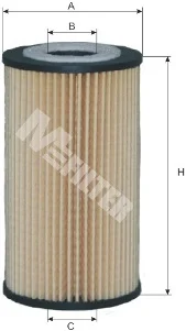 Фільтр оливний (фільтр-патрон) M-FILTER MFILTER TE601