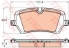 Гальмівні колодки дискові Land Rover "R "12>> TRW TRW GDB2029 (фото 1)