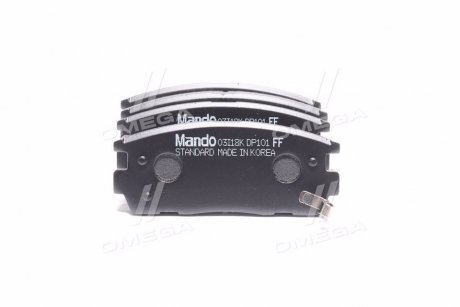 Тормозные колодки MANDO MPD29 (фото 1)