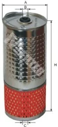 Фільтр оливний (фільтр-патрон) M-FILTER MFILTER TE18