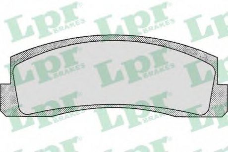 Гальмівні колодки до дисків LPR 05P179 (фото 1)