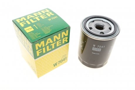 Фільтр оливний -FILTER MANN (Манн) W 7041 (фото 1)
