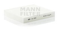 Фільтр салону MANN-FILTER MANN (Манн) CU 2351