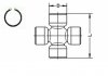 Крестовина GKN GKN/LOEBRO U907 (фото 2)