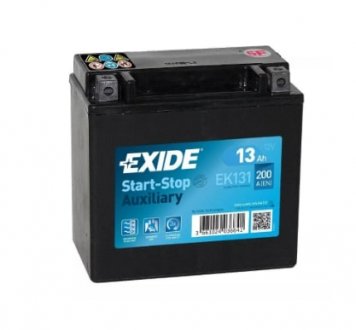 Акумулятор 13Ah 200A EXIDE EK131 (фото 1)
