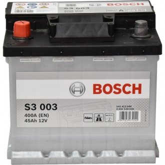 Акумулятор 6 CT-45-L S3 BOSCH 0 092 S30 030