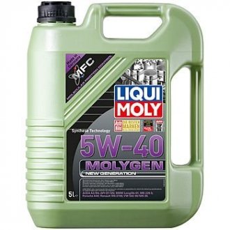 Олива моторна Molygen New Generation 5W-40, 5л. LIQUI MOLY 9055