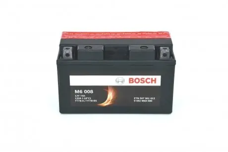 Мото Аккумулятор BOSCH 0 092 M60 080 (фото 1)