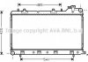 Радиатор охлаждения AVA SU 2045 (фото 1)