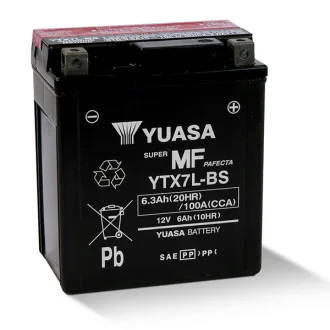 Мото Аккумулятор 6Ah TOPLITE YTX7L-BS