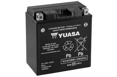 Акумулятор YUASA YTX20CH-BS (фото 1)