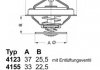 Термостат Audi A4/A6/80/100 2.4-2.8/VW Passat 2.5TDI/2.8 V6 WAHLER 4274.87D (фото 1)