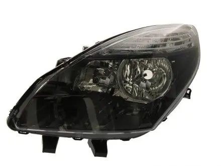 Фара левая H7/H7, автом. рег., черная рамка, [] DEPO 551-1177L-LDEM2