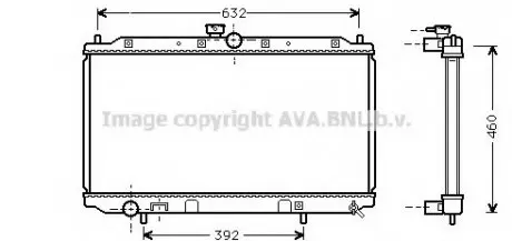 Радиатор AVA MT 2111 (фото 1)