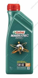 Моторное масло MAGNATEC DIESEL 5W-40 DPF 1л CASTROL 5W40 M D DPF 1L (фото 1)