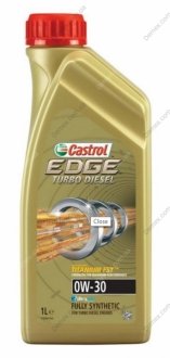 Моторное масло EDGE TURBDIESEL 0W-30 1л CASTROL 0W30 E TD 1L (фото 1)