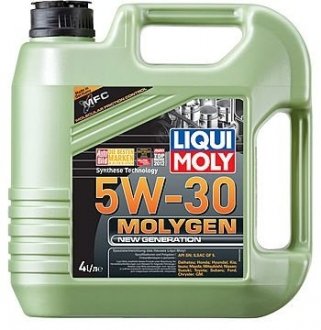 Олива моторна Molygen New Generation 5W-30, 4л. LIQUI MOLY 9042