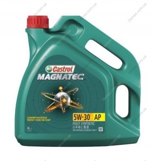 Моторное масло MAGNATEC 5W-30 AP 4л CASTROL 5W30 M AP 4L (фото 1)