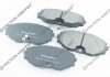 Колодки гальмівні дискові Brake Pads Premium FRICTION MASTER MKD587 (фото 1)