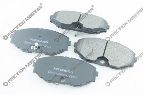 Колодки гальмівні дискові Brake Pads Premium FRICTION MASTER MKD587