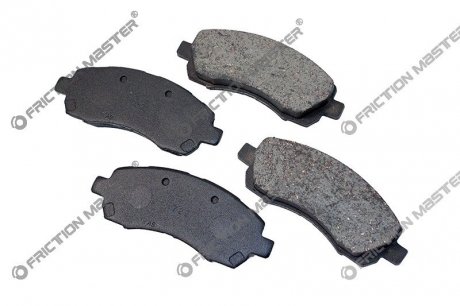Колодки гальмівні дискові Brake Pads Premium FRICTION MASTER MKD722 (фото 1)