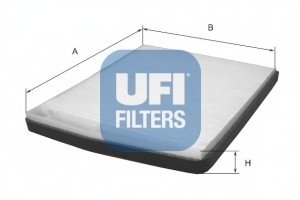 Фільтр, повітря у внутрішній простір UFI 53.091.00 (фото 1)
