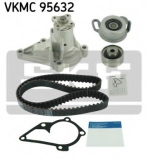 Комплект ремня ГРМ + водяной насос SKF VKMC 95632
