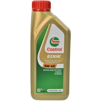 Моторна олива EDGE 5W-40 синтетична 1 л CASTROL 5W40 E C3 1L (фото 1)