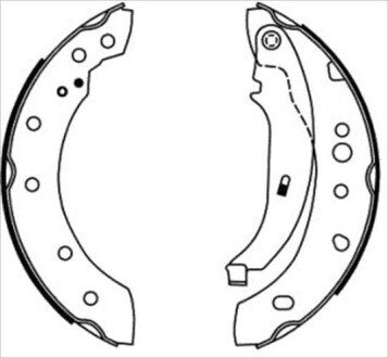 Тормозные колодки STARLINE BC 08680