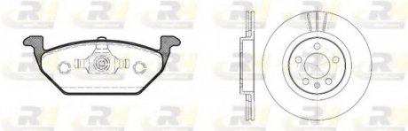 Гальмівний комплект (Диски RH 6546.10 + Колодки RH 2633.20) 8633.00 ROADHOUSE 863300