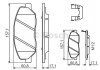 Тормозные колодки BOSCH 0 986 494 631 (фото 1)