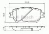 Тормозные колодки BOSCH 0 986 494 363 (фото 1)