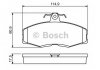 Колодки гальмівні дискові BOSCH 0 986 468 613 (фото 1)