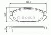 Гальмівні колодки дискові BOSCH 0 986 461 133 (фото 1)