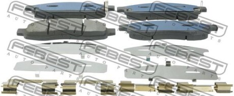 Гальмівні колодки дискові FEBEST 0201-A60F