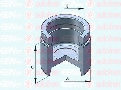 Поршень AUTOFREN D0 25375