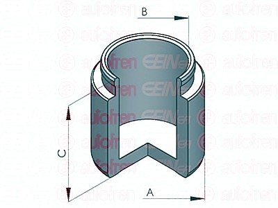 Поршень AUTOFREN D0 25359 (фото 1)