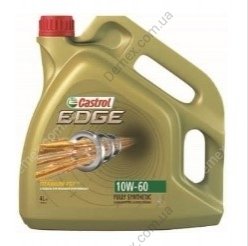 Моторное масло EDGE 10W-60 4л CASTROL 10W60 E 4L (фото 1)