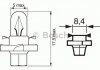 Лампа розжарювання standart 12V WV BOSCH 1987302235 (фото 6)