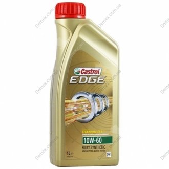 Моторное масло EDGE 10W-60 1л CASTROL 10W60 E 1L (фото 1)