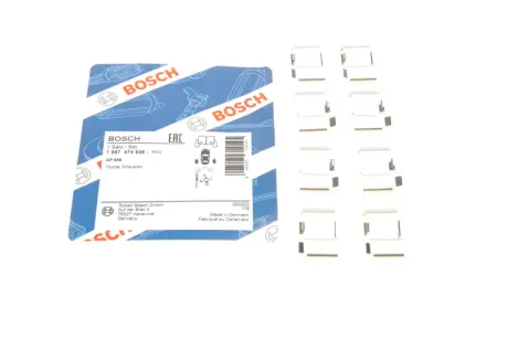 Монтажный к-кт тормозных колодок BOSCH 1987474605