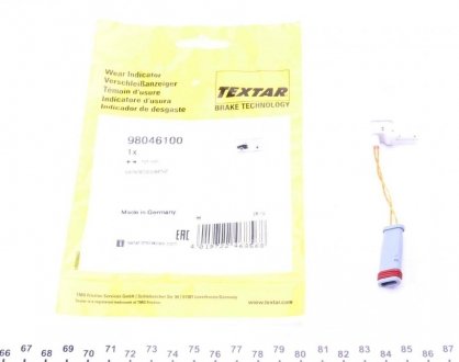 Датчик износа тормозных колодок TEXTAR 98046100 (фото 1)