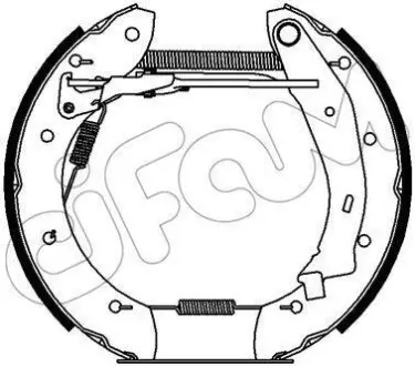 Тормозные колодки CIFAM 151-428