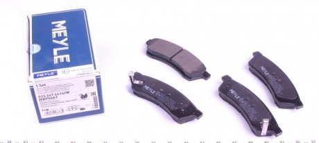 Колодки гальмівні (задні) Chevrolet Epica 2.0-2.5 05- (121.1x14.7) MEYLE 025 247 4414/W (фото 1)